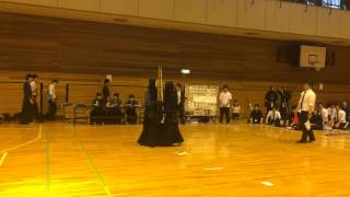 第29回首都圏学生剣道大会　男子団体決勝　五将