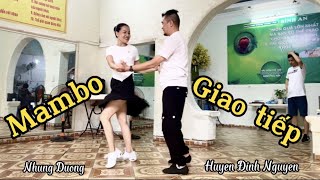 MAMBO GIAO TIẾP💥Sôi Động💥Line Dance💥Nhung Duong/Huyen Đinh Nguyen