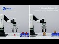 dobot magician e6 6 axis robot in action