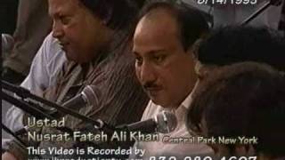 Nusrat Fateh Ali Khan in Central Park New York