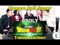 Dragon Ball Super: Broly Movie Trailer - Comic Con 2018 | Reaction - Australian Asians