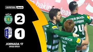 Resumo: Sporting 2-1 FC Vizela - Liga Portugal bwin | SPORT TV