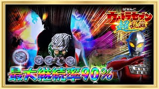 先行導入！ウルトラセブン～超乱舞～最大継続率90％の爆発力！