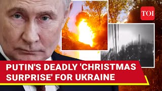 Putin 'Burns' Ukraine On Christmas: Russian Missiles Trigger Huge Explosions In Kharkiv, Kyiv