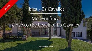 Las Salinas - Modern finca close to the beach of Es Cavallet