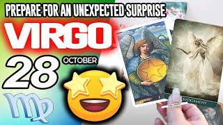 Virgo ♍️😲PREPARE FOR AN UNEXPECTED SURPRISE❗🎁 horoscope for today OCTOBER 28 2025 ♍️ #virgo tarot