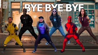 Deadpool TEAM dancing Bye Bye Bye NSYNC