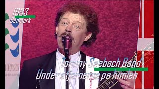 eurovision 1993 Denmark 🇩🇰 Tommy Seebach Band - Under stjernerne pa himlen ᴴᴰ