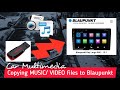 How to copy Music/Video files from USB storage to Blaupunkt KEY LARGO 980 #keylargo #blaupunkt