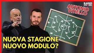 Antonio Vitiello: "Il modulo del Milan potrebbe cambiare"