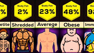 Comparison: You at Different Body Fat Levels