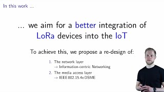 Long-Range ICN for the IoT: Exploring a LoRa System Design