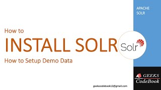 Solr #1 | How to install Apache Solr and Setup demo data