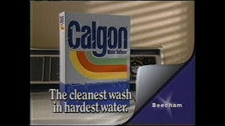 Calgon water softener commercial (Beecham, 1987)