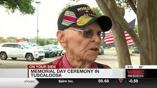 Memorial Day ceremony in Tuscaloosa