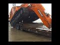 orange giant beautiful doosan excavator looks so crazy. excavator shorts machines jcb