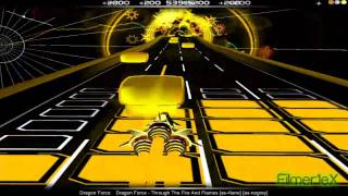 DragonForce - Through The Fire And Flames | AudioSurf "Guitar Hero mode"