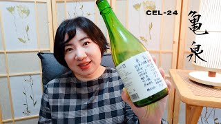 入門級首選！女性無法抗拒的清酒～龜泉 CEL24 純米吟釀 生酒