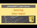 Taking Input from user in JavaScript