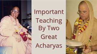 Important Teaching For Holyname || Srimad Gaur Govind Swami Maharaj || Sripad Aindra Prabhu ||