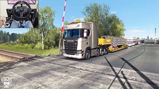 Scania S730 - A Russian Job | Euro Truck Simulator 2 | Logitech g29 gameplay