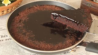 Chocolate Cake in Frying Pan 😍 Recipe By Chef Hafsa