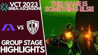 Acend vs CGN Esports 2. MATCH HIGHLIGHTS | #VALORANT VCT 2023 EMEA: Ascension