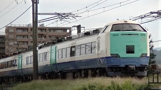 485系3000番R26編成　信越本線快速　糸魚川→新潟　8621M