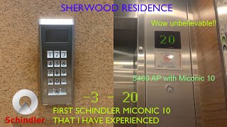 My First Schindler Miconic 10 Elevators in Vietnam - Sherwood Residence, HCMC, VN