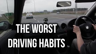BAD Drivers! The Worst Driving Habits
