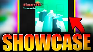 BLIZZARD BALL SHOWCASE *NEW transcendant* IN BALL TOWER DEFENCE! ROBLOX