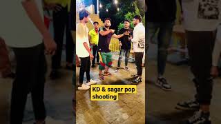 Shooting BYE DARLING kd new song sagar pop haryanvi songs status video 2021#shorts ❤️