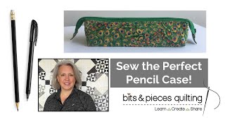 Sew a Super Cute Pencil Case - Free Tutorial