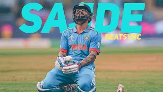 Sajde x King Kohli 🥶 • Beat Sync • CricAnkEdits