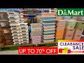 Dmart clearance sale upto 80%off, cheapest & useful kitchenware, household & storage organisers @ ₹9