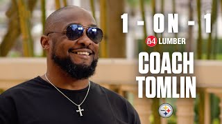 Exclusive 1-on-1 interview with Coach Mike Tomlin | Pittsburgh Steelers