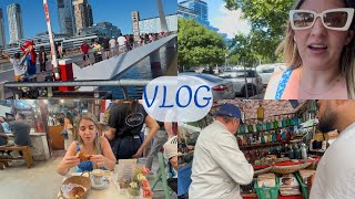 VLOGANDO A VIAGEM | PROVANDO COMIDAS TÍPICAS | FEIRA DE SAN TELMO | ENCONTRAMOS VÁRIOS BRASILEIROS