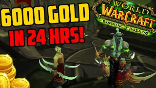 I Farmed 6000 Gold in 24 Hours in TBC Classic!