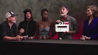 THE WALKING DEAD TRIVIA || The Walking Dead || The Walking Dead Cast Plays TWD Quiz