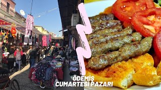 EGE'NİN EN BÜYÜK PAZARI. ÖDEMİŞ CUMARTESİ PAZARI.