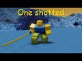 Killing ronin alpha boss with a single hit without cheat menu! Roblox HOURS