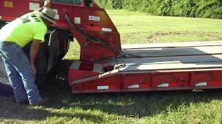 1999 WITZO CHALLENGER RG50 TRI/A LOWBOY TRAILER