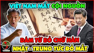 Netizen Nhật - Trung Bĩu Môi Nói Điều Này Khi Biết VN Thẳng Tay Loại Bỏ Chữ Hán Còn Nhật Bản Thì Ko