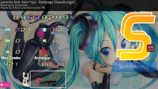 ReplayEdit | -GN | 10.04* SS | paraoka feat. haru*nya - Rampage [Kawabunga!] HR