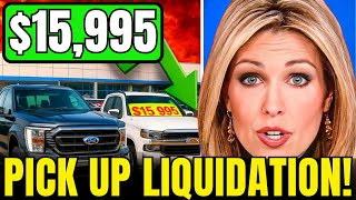 $90K Pickups DUMPED For $16K - Market is CRASHING