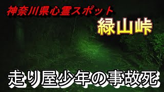 【神奈川県心霊スポット 緑山峠】走り屋のバイク少年の無念の地【どるそー＆てんてん隊員視点フィルム】