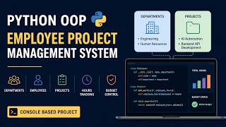 Python OOP Project | Employee Project Management System (Console Based)