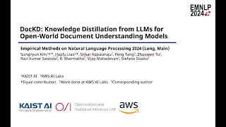 [EMNLP 2024] DocKD: Knowledge Distillation from LLMs for Open-World Document Understanding Models