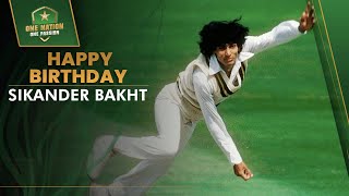 Sikander Bakht's two wickets against Delhi in 1989 in Lahore | Happy Birthday to the former pacer!