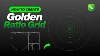 How to create A Golden Ratio Grid in Corel Draw | Hevlendordesigns  #coreldraw